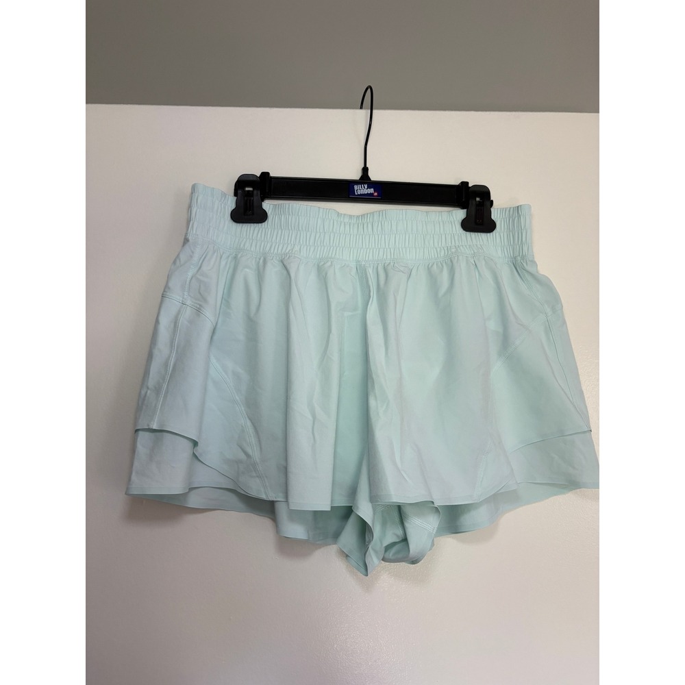 NEW Lululemon Track That High-Rise Lined Short 3" Large Mint Green LW7DENS - Picture 4 of 6